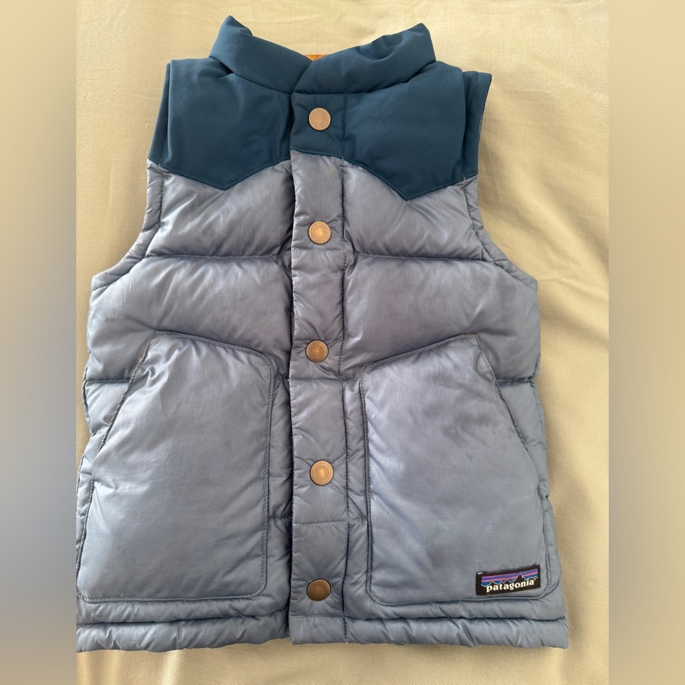 Patagonia down vest kids 4T